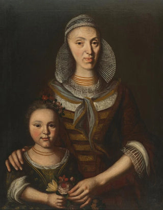 Johann Georg Koch - Junge Frau und Kind.webp