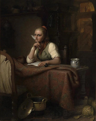 Johann Georg Meyer von Bremen - Der Brief.webp