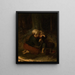 Hänsel och Gretel - Johann Georg Meyer von Bremen — inramlat konstverk på väggen