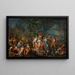 Bacchus och Ariane - Johann Georg Platzer — inramlat konstverk på väggen