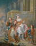Société de musique en plein air - Johann Georg Platzer — vy av konstverket