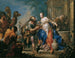 Rebekka vid brunnen - Johann Georg Platzer — vy av konstverket