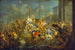 Lämplig för att skapa ett konsttryck av Johann Georg Platzer's målning "L'enlèvement d'Hélène" — vy av konstverket