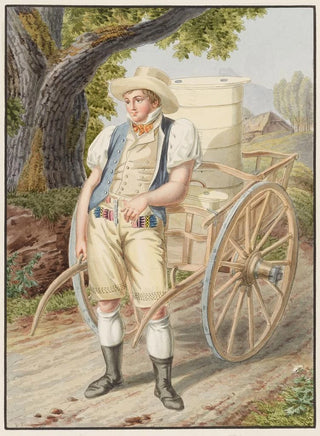 Johann Georg Volmar - Laitier des Environs de Berne.webp