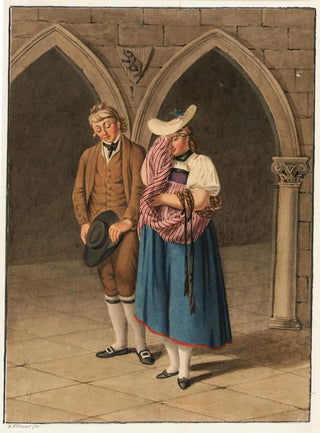 Johann Georg Volmar - Les Amants Rustiques.webp