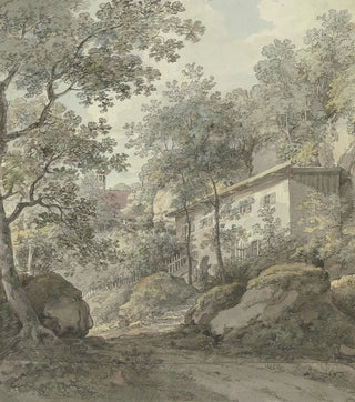 Johann Georg von Dillis - Architectural study.webp