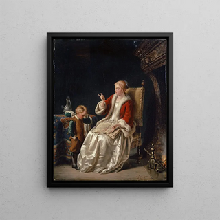 Johann Geyer - The Maternal Admonition.webp