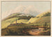 Airolo belägen vid huvudvägen vid foten av Mount Saint-Gothard, Uri-kantonen i Schweiz - Johann Gottfried Jentzsch — vy av konstverket