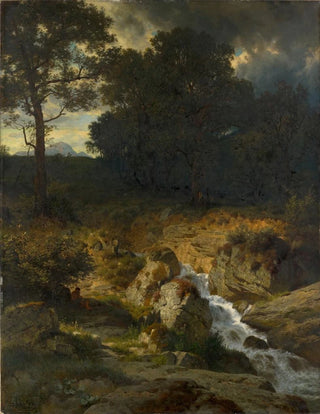 Johann Gottfried Steffan - Ramsau near Berchtesgaden.webp