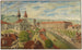 Vue de l'Église du Saint-Esprit et du Grand Hôpital, Bern - Johann Grimm — vy av konstverket
