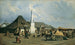 Place du Marché à Szolnok - Johann Gualbert Raffalt — vy av konstverket