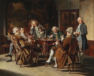 Johann Hamza - A group of gentlemen.webp