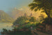 Le Château de Rinkenberg au lac de Brienz - Johann Heinrich Bleuler le Jeune — vy av konstverket