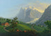 Le Wetterhorn à Grindelwald - Johann Heinrich Bleuler le Jeune — vy av konstverket