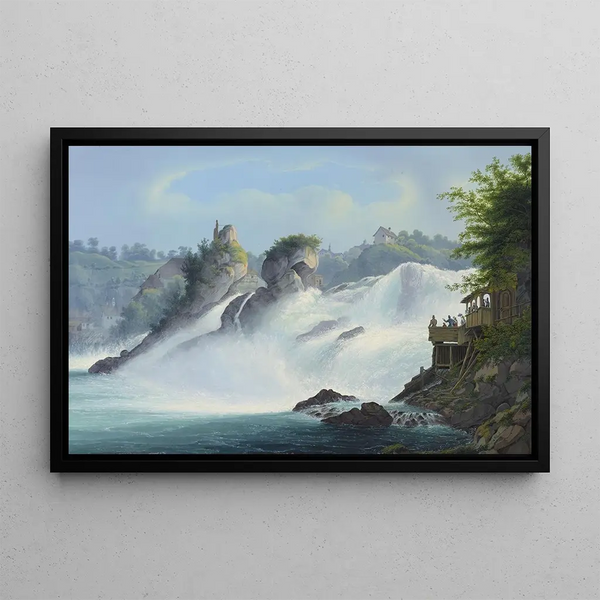 Johann Heinrich Bleuler the Younger - Der Rheinfall.webp