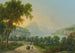 Landskapsbild vid Walenstadt-sjön - Johann Heinrich Bleuler den yngre — vy av konstverket
