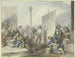 Bâtisseurs sur la Piazetta à Venise - Johann Heinrich Ramberg — vy av konstverket