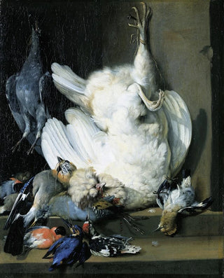Johann Heinrich Roos - Still Life With Dead Poultry.webp