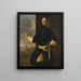 Charles XII 1682-1718 - Johann Heinrich Wedekind — inramlat konstverk på väggen