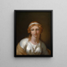 Hélène - Johann Heinrich Wilhelm Tischbein — inramlat konstverk på väggen