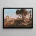 Karnak - Johann Jakob Frey — inramlat konstverk på väggen