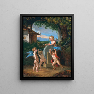 Johann Jakob Metzler - Putti Sharpening Cupids Arrow.webp