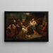 Adoration des Rois - Johann Josef Karl Henrici — inramlat konstverk på väggen