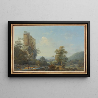Johann Joseph Hartmann - Schloss Reichenstein bei Arlesheim.webp