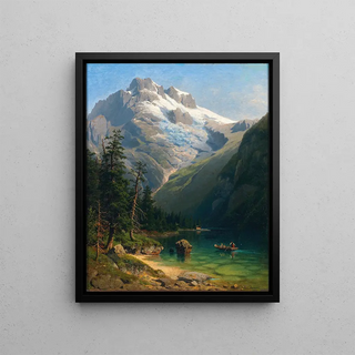 Johann Joseph Jansen - A Scene in the Salzkammergut.webp