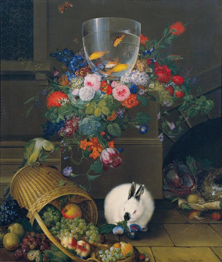 Johann Knapp - Stillleben mit Goldfischglas.webp