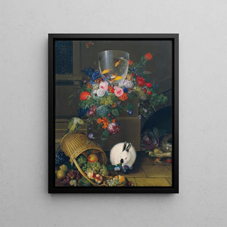 Johann Knapp - Stillleben mit Goldfischglas.webp