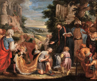 Johann Knig - Thomas The Apostle Baptising The IndoParthian King Gudnaphar.webp