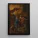 La Visitation - Johann Konrad Wengner — inramlat konstverk på väggen