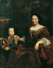 Familjeporträtt - Johann Kupezky — vy av konstverket