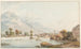 Vue d'Unterseen - Johann Ludwig Aberli — vy av konstverket