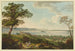 Vue de Cerlier et du lac de Bienne - Johann Ludwig Aberli — vy av konstverket