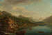 Vue du village et du lac de Brienz - Johann Ludwig Aberli — vy av konstverket