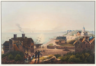 Johann Ludwig Bleuler - Vue de Scheweningen vers les Bains de Mer.webp