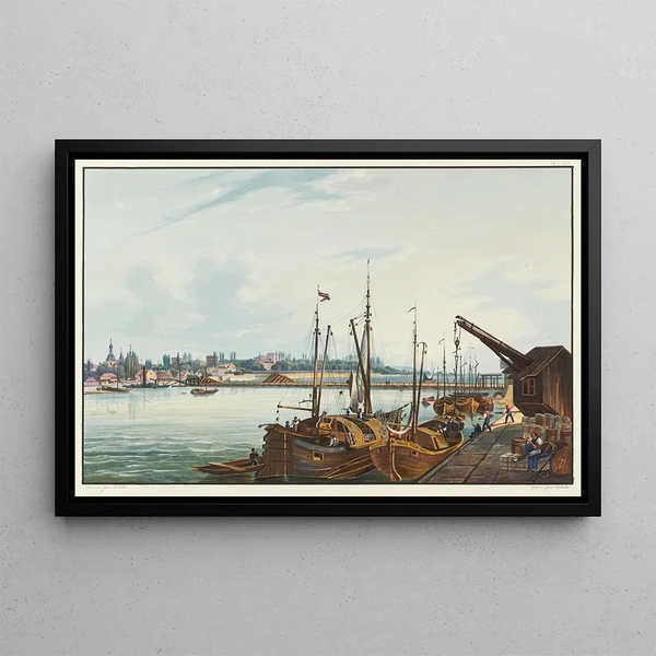 Johann Ludwig Bleuler - Vue de la ville de Manheim et de ses environs.webp