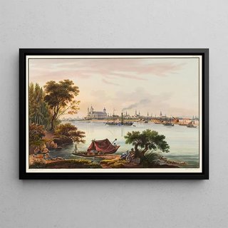 Johann Ludwig Bleuler - Vue de la ville de Spire principale ville de la Bavire Rhnane.webp
