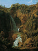 La cascade de la grotte de Neptune près de Tivoli - Johann Martin von Rohden — vy av konstverket