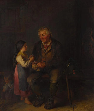 Johann Matthias Ranftl - Der Grossvater The Grandfather.webp
