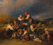 La moisson des faucheurs - Johann Matthias Ranftl — vy av konstverket