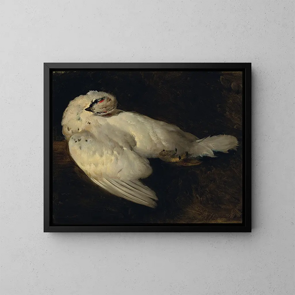 Alla lagopèder - Johann Matthias Ranftl — inramlat konstverk på väggen
