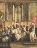 Jesus, tolv år gammal, i templet - Johann Matthias Wurzer — vy av konstverket