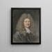 porträttet av Frankfurt stadsråd Philipp Wilhelm von Günterode - Johann Matthäus von Merian — inramlat konstverk på väggen