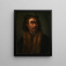 en mans porträtt - Johann Melchior Roos — inramlat konstverk på väggen