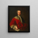 Wenzel Anton Fürst Kaunitz-Rietberg - Johann Michael Millitz — inramlat konstverk på väggen
