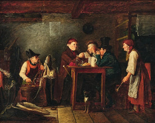 Johann Michael Neder - Lecture of the old Schoolmaster.webp