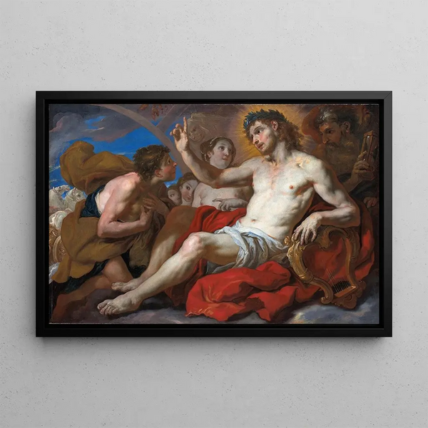 Johann Michael Rottmayr - Apollo Granting Phaeton Permission To Drive The Chariot of The Sun.webp